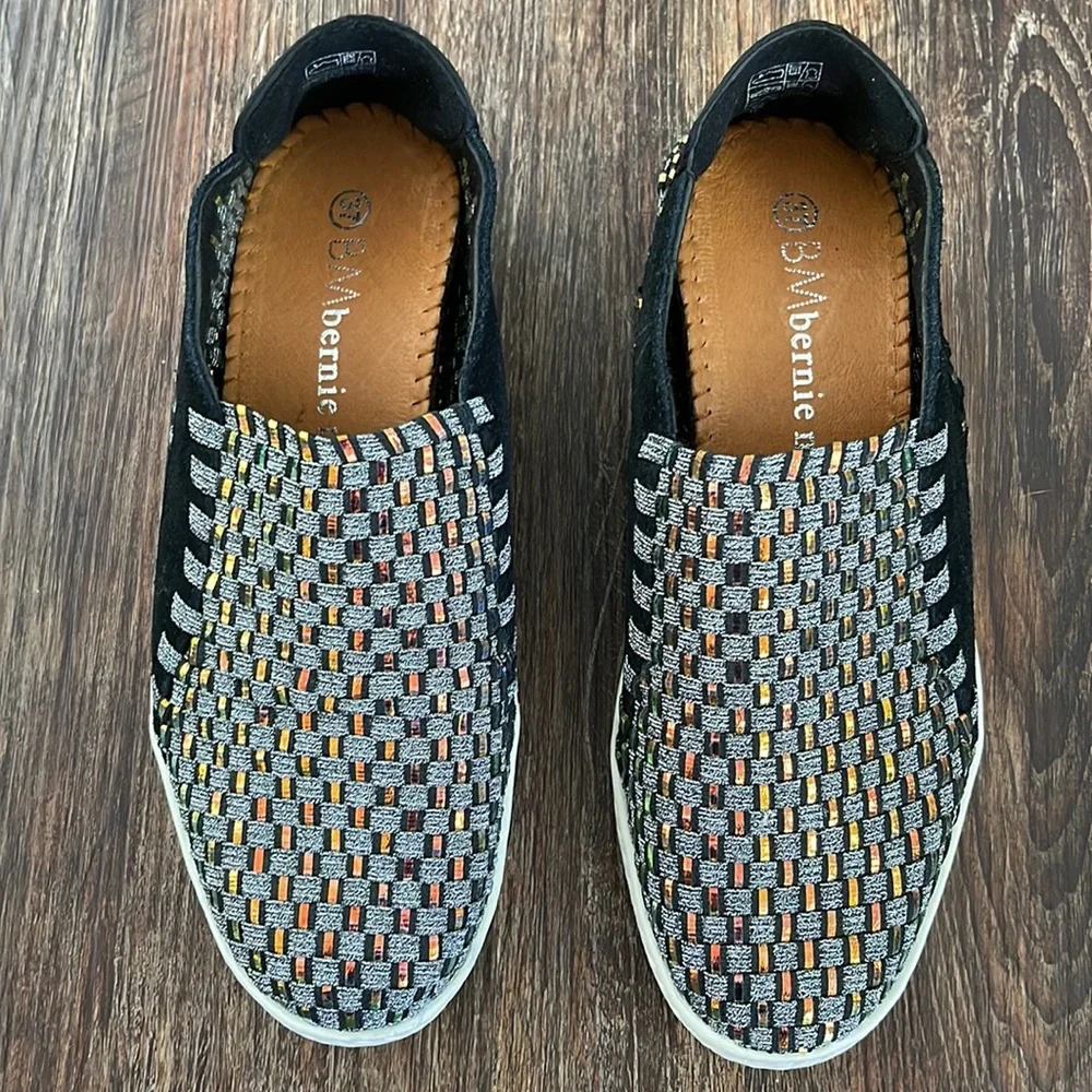 Bernie Mav | Womens Sneaker | Bronze/Plasma | Stitched Fortune sneakers size 37. - Picture 3 of 5